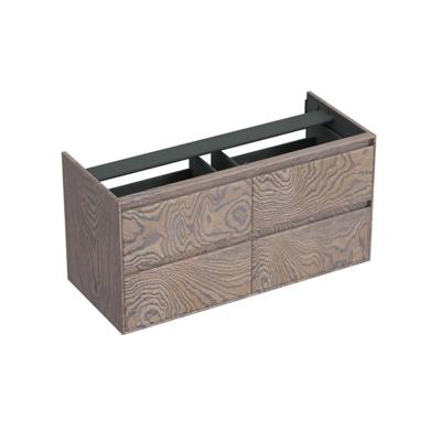 Onderkast Forzalaqua Reno 120x51x60 cm 4 Lades Softclose Eiken Silver Grey Forzalaqua Onderkast Forzalaqua Reno 120x51x60 cm 4 Lades Softclose Eiken Silver Grey Forzalaqua
