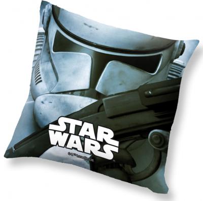 Star Wars kussen Stormtrooper junior 40 x 40 cm polyester grijs Star Wars kussen Stormtrooper junior 40 x 40 cm polyester grijs