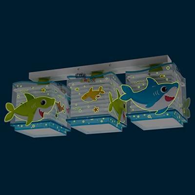 Dalber 3-lichts plafondlampLittle Shark - 63473