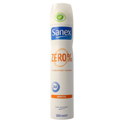 Sanex Zero 0% Sensitive Deodorant Spray
