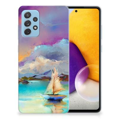 Hoesje maken Samsung Galaxy A72 Boat Hoesje maken Samsung Galaxy A72 Boat
