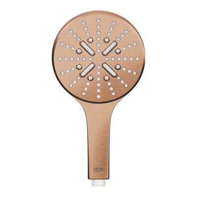 Grohe Handdouche Rainshower SmartActive 130 Rond 13 cm Warm Sunset Geborsteld - 26574dl0 Warm Sunset Geborsteld