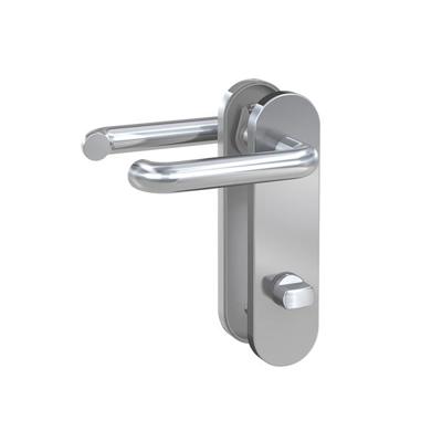 Basi 7304-0328 Set deurklink met kortschild