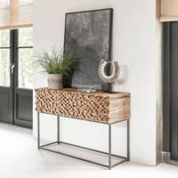 MUST Living Dressoir 'Sticks' Teakhout, 125 x 80cm - thumbnail