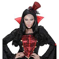 Vampire tanden lichtgevend in donker - thumbnail