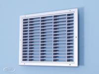 Brandwerend Lamellenrooster 200 X 200mm - thumbnail