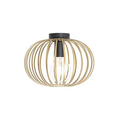 QAZQA Design plafondlamp messing 30 cm - Johanna