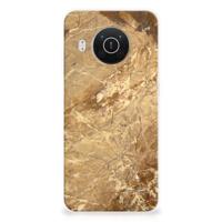 Nokia X10 | X20 | TPU | Siliconen hoesje | Marmer Creme - thumbnail