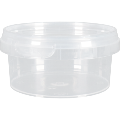 Cup | met deksel | pP | 180ml | Ø 95mm | transparant | 448 stuks