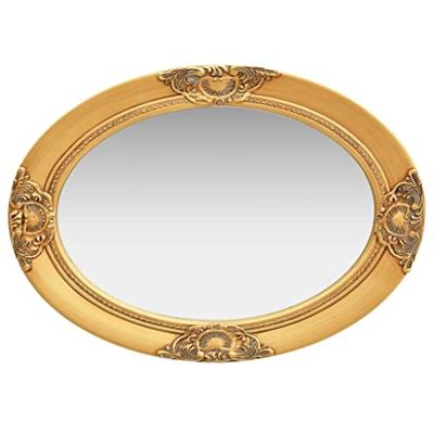 VidaXL Wandspiegel barok stijl 50x70 cm goudkleurig