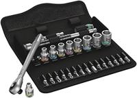 Wera Zyklop Metal 8100 SA 7 05004017001 Dopsleutelset Metrisch 1/4 (6.3 mm) 28-delig - thumbnail