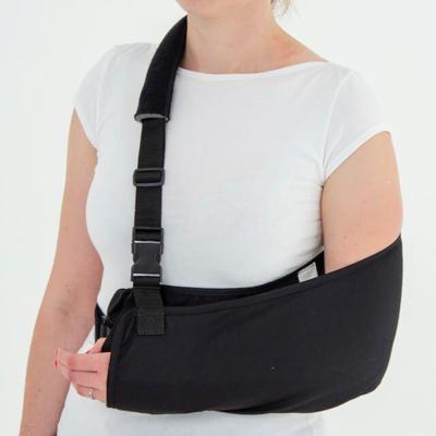 Reh4Mat Mitella - S - Universeel - Zwart