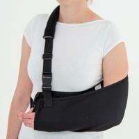 Reh4Mat Mitella - S - Universeel - Zwart - thumbnail