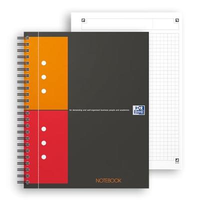 Spiraalblok Oxford International Notebook A5+ ruit 5mm | 5 stuks