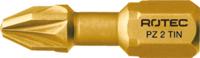 Rotec PRO Insertbit PZ 3 L=25mm C 6,3 Torsion TIN - 10 stuks - 8042003 - 804.2003 - thumbnail