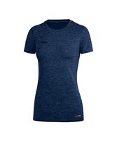 JAKO 6129D T-Shirt Premium Basics Dames - Marine Gemeleerd - 44 - thumbnail