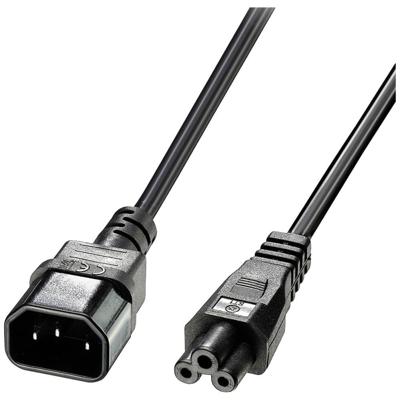 Lindy 30342 electriciteitssnoer Zwart 3 m C14 stekker C5 stekker