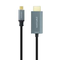 Kabel USB-C naar HDMI NANOCABLE 10.15.5162 1,8 m Zwart 8K Ultra HD - thumbnail