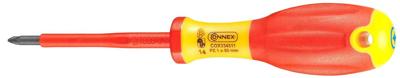 Connex Schroevendraaier Pz1 80Mm 1Kv/1C - COX334511 Connex Schroevendraaier Pz1 80Mm 1Kv/1C - COX334511