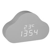 TFA Dostmann 60.2040.15 Kinderwekker Kwarts Grijs Alarmtijden 1 - thumbnail