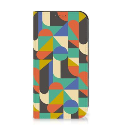 iPhone 15 Pro | Hoesje met Magneet | Funky Retro