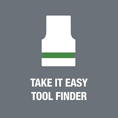 Wera 8790 C Impaktor Deep doppen met 1/2"-aandrijving, 21 x 83 mm - 05004837001