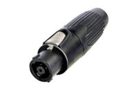 Neutrik NLT8FXX-BAG Luidsprekerconnector Stekker, recht Aantal polen: 8 Zwart 1 stuk(s) - thumbnail