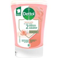 Dettol no touch handzeep Nourish, rozenwater en sheaboter, navulling van 250 ml - thumbnail