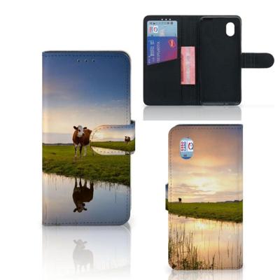 Alcatel 1B (2020) | Telefoonhoesje | Met pasjeshouder | Koe