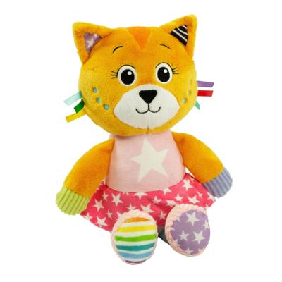 Clementoni baby mijn eerste dierenknuffel - kat Clementoni baby mijn eerste dierenknuffel - kat