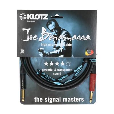 Klotz JBNPSP060 Joe Bonamassa gitaarkabel met SilentPlug 6 meter recht - recht