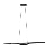 EGLO connect.z Zillerio-Z Smart Hanglamp - 116 cm - Zwart - Dimbaar - thumbnail