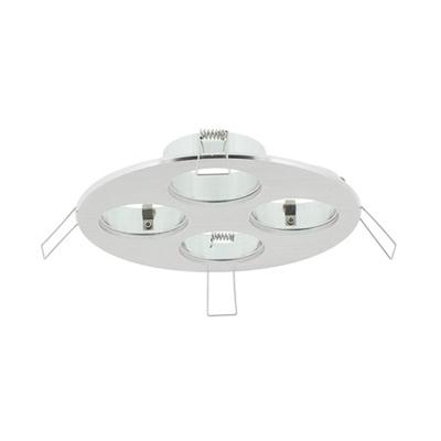Luzern LED armatuur 4 voudig aluminium 876524