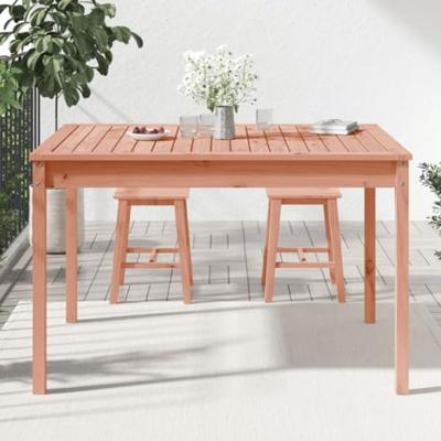 Tuintafel 121x82,5x76 cm massief douglashout