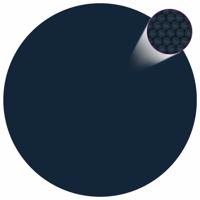 VidaXL Zwembadfolie solar drijvend 356 cm pe zwart en blauw - thumbnail