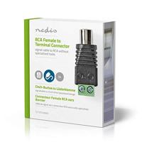 CCTV-Beveiligingsconnector | 5x | 2-aderig naar RCA Female - thumbnail