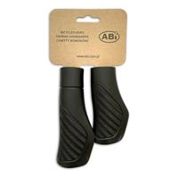 ABI zwarte handvatten, tpe sebs, flexibel, sterk, uv-bestendig, 130 mm, 95 mm - thumbnail
