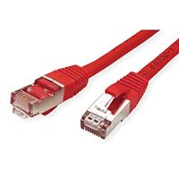 VALUE Patchkabel Cat.6 (Class E) S/FTP (PiMF), LS0H, rood, 1,5 m - thumbnail