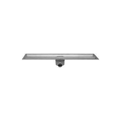 Easy Drain Multi inbouwdeel 9x70cm met flens zonder rooster RVS