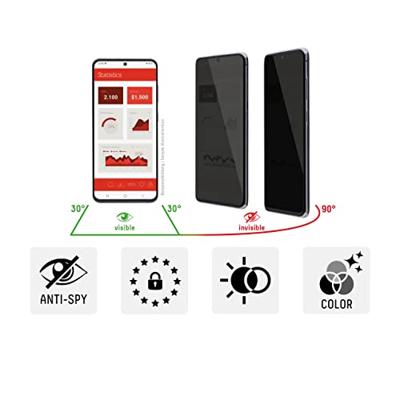 Displex Privacy Glass voor iPhone 15 Plus/Pro Max - transparant
