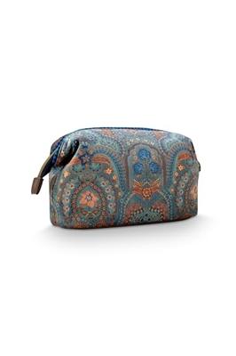 Pip Studio Pip Studio Cooper Cosmetic Purse Medium Jabali Blue 22.5x9.5x15cm