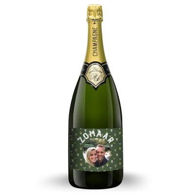 Champagne met bedrukt etiket - René Schloesser Magnum (1500ml)
