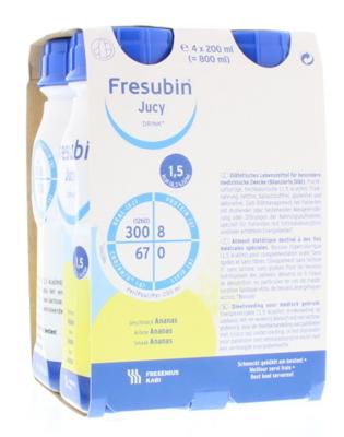 Fresubin Jucy ananas 200ml (4 st)