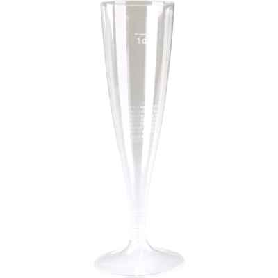 Goldplast Glas | champagneglas | met losse voet | pS | 100ml | 168mm | transparant | 72 stuks