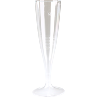 Goldplast Glas | champagneglas | met losse voet | pS | 100ml | 168mm | transparant | 72 stuks - thumbnail