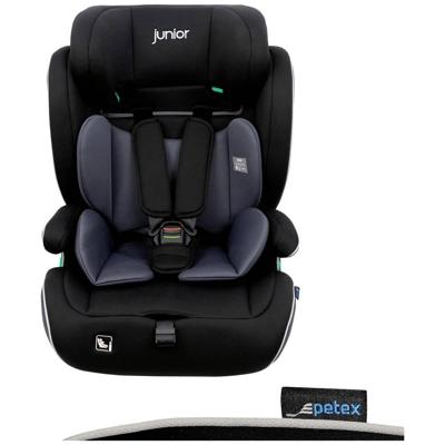 Petex Supreme Plus 1151 ISOFIX schwarz HDPE nach ECE R129 Kinderzitje Zwart