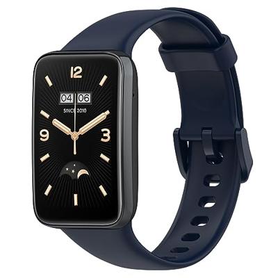 Siliconen sportbandje - Donkerblauw - Xiaomi Smart band 7 Pro Siliconen sportbandje - Donkerblauw - Xiaomi Smart band 7 Pro