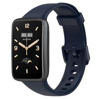 Siliconen sportbandje - Donkerblauw - Xiaomi Smart band 7 Pro - thumbnail