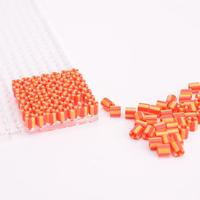 Vaessen Creative • strijkkralen tweekleurig geel-rood 550st. - thumbnail