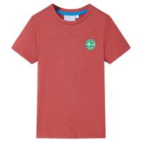 VidaXL Kindershirt 104 paprikakleurig - thumbnail